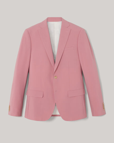 Slim Stretch Wool Blend Tailored Jacket, Rose, hi-res